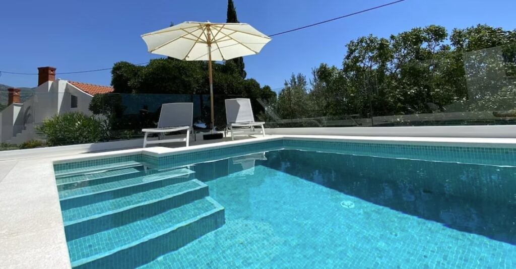 Villa-Turquoise, Mlini-Bay, Dubrovnik Pool 2